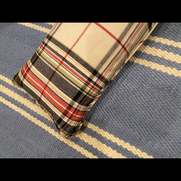 Pottery Barn Accents Pottery Barn Tartan Plaid Pillow With Insert Poshmark
